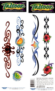 Longs tatouages bas du dos