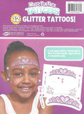 2 planches de tattoos pour 2 déguisements princesses