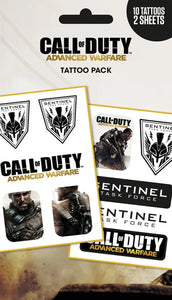 Tatouages temporaires call of duty advanced warfare