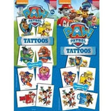 Pochette de tatouages temporaires Pat Patrouille