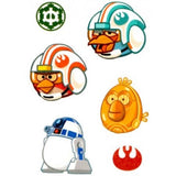 Tatouages éphémères angry birds star wars