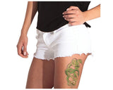 Tatouage serpent sur la cuisse