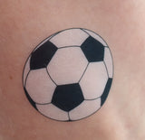Tatouage temporaire ballon de foot