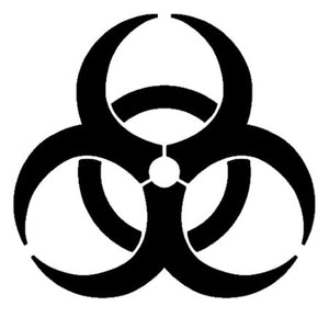 Tatouage temporaire bio hazard