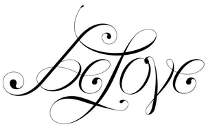 Tatouage temporaire message Belove