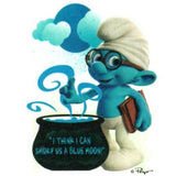 Tatouages Les Schtroumpfs schtroumpf à lunettes