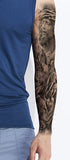 Tatouage full arm religieux