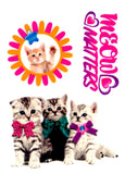 Pochette de tatouages temporaires furry friends