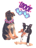 Small temporary tattoo pack Furry friends 9cm