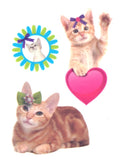 Pochette de tatouages temporaires furry friends