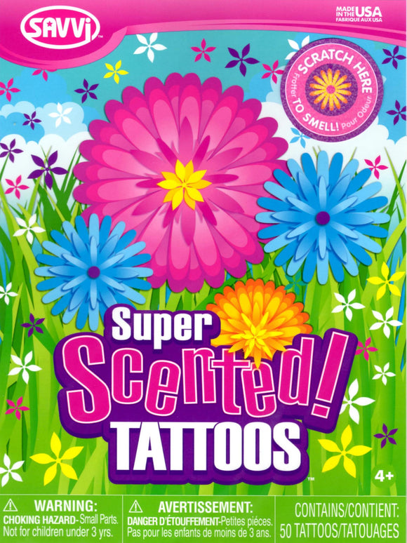 Tatouages parfumés à la fleur
