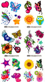 Tatouages glitter 4 girls, tattoos brillants